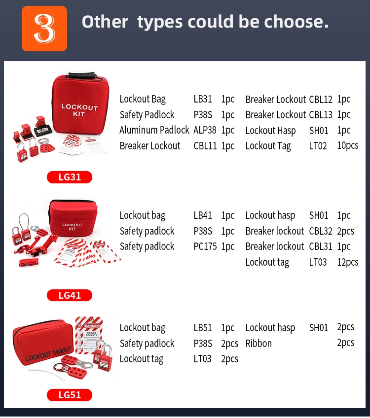 Electrical Isolation Lockout Combination Pouch (LG04)