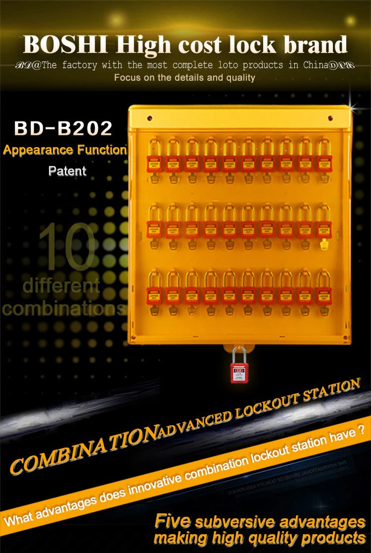 High Quality PC Material Advanced Lockout Station