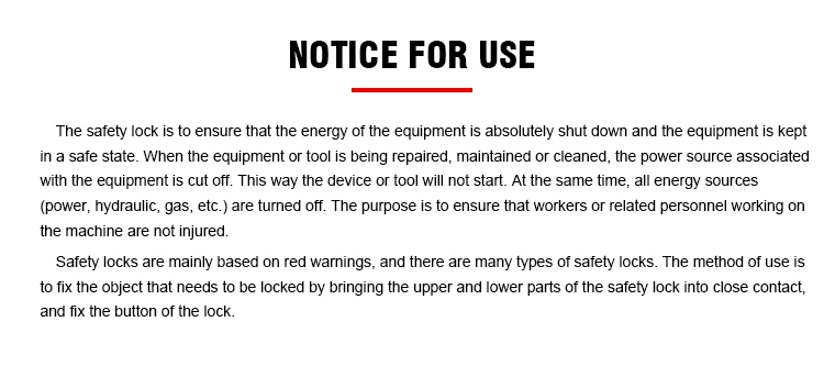 Loto Industrial Universal Gate Valve Lockout with One Blocking Arm