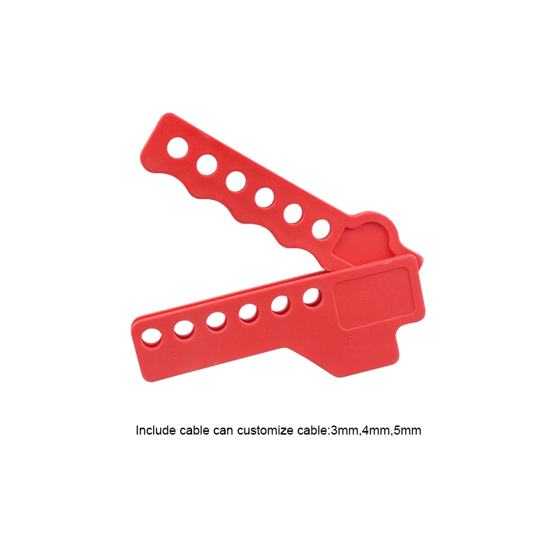 Cable Lockout with Stainless Steel Cable or Nylon Cable