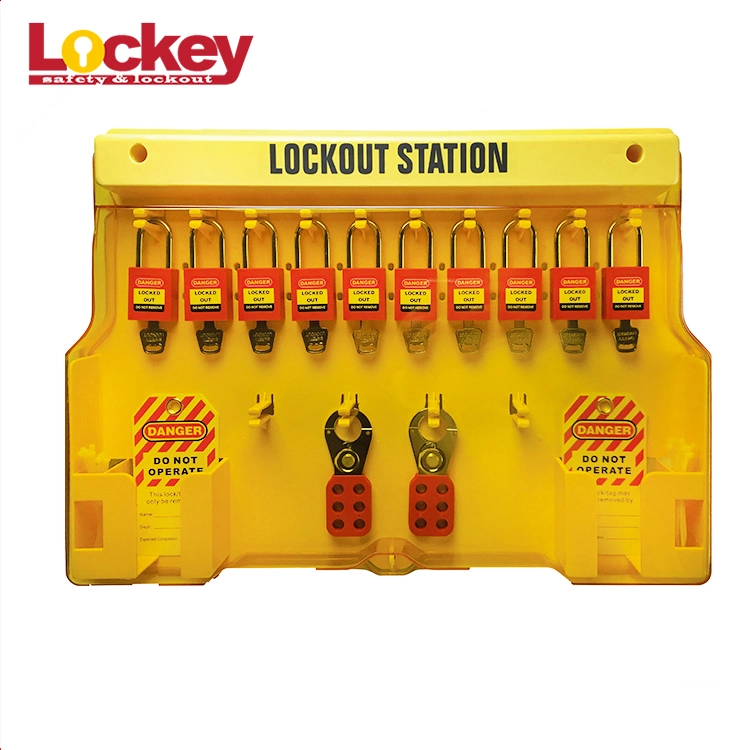 Loto ABS Safety Lockout Station One-Piece Design